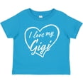 thumbnail image 3 of Inktastic I Love My Gigi in White Chalk Heart Boys or Girls Toddler T-Shirt, 3 of 5