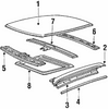 Genuine OE Mitsubishi Roof Panel - MB549692