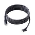 thumbnail image 1 of Cable de datos acodado jixopn tipo C/USB a tipo C, cable de carga para consola de juegos, 480 Mbps, repuesto antirroturas para Steam Deck., 1 of 8