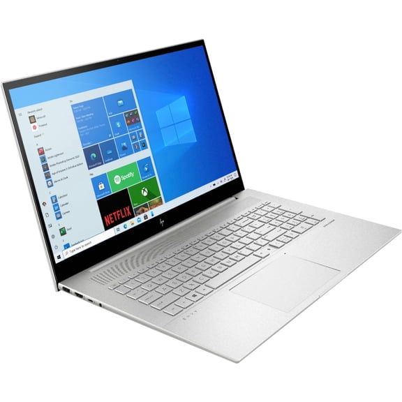 HP Envy 17T Laptop, Intel i7, 16GB RAM (Maximum 32GB), 512GB NVMe SSD, 17.3" FHD Touch, Windows 11 PRO, Thunderbolt 4, Wi-Fi 6, 64GB TW Drive
