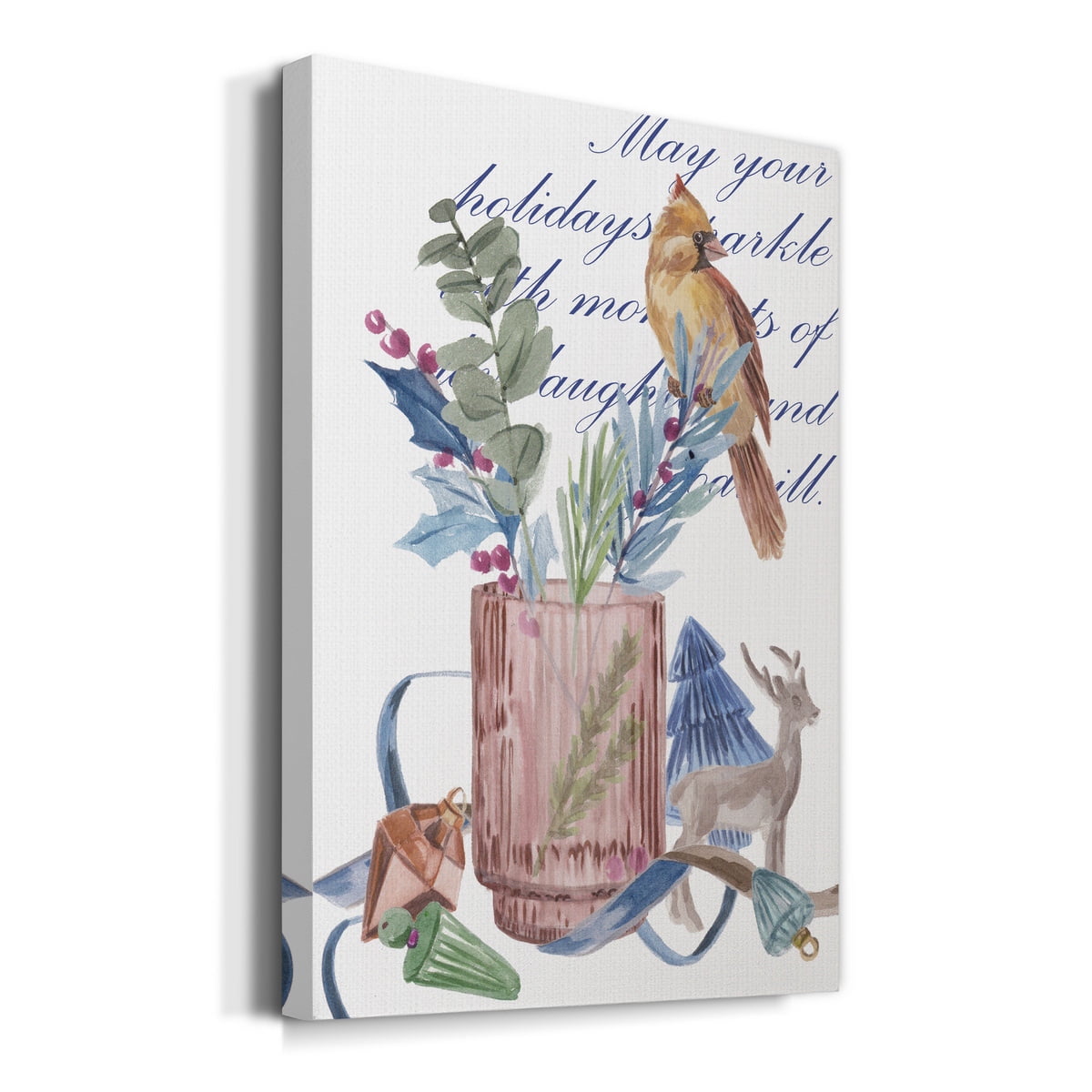 Warm Wishes Collection B- Gallery Wrapped Canvas