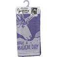 thumbnail image 2 of PRIMITIVES  BY KATHY Have A Magical Day Dish Towel with Unicorn Design, 2 of 4