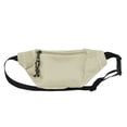 thumbnail image 2 of Dalix Fanny Pack by DALIX, 3-Pocket Concealment Waist Bag, Polyester, Nude, 2 of 4