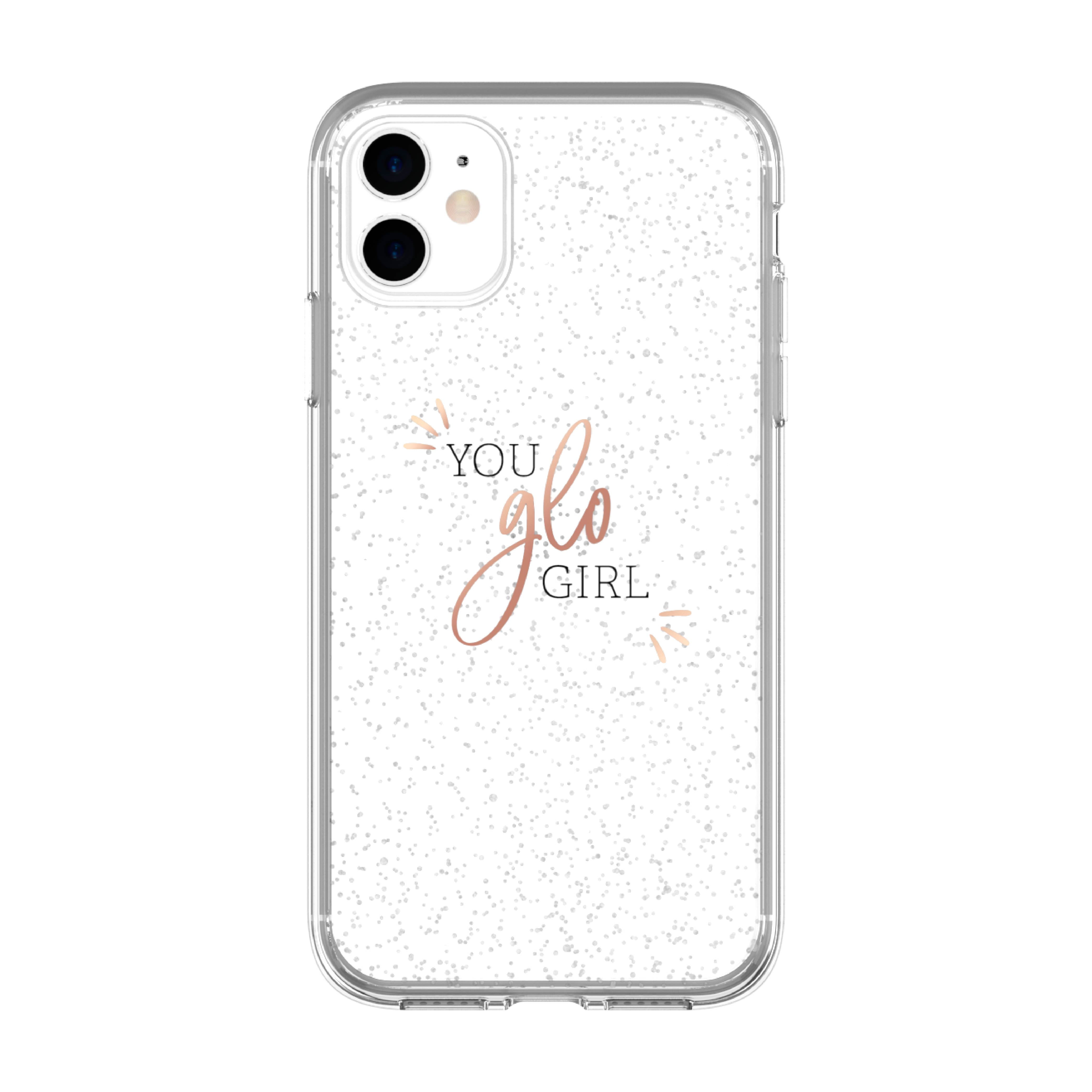 onn. Fashion Phone Case for iPhone 11, iPhone XR - You Glo Girl ...