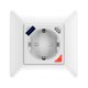 thumbnail image 1 of Enchufe Inteligente Enchufe de toma de corriente de la UE Control de voz Enchufe inteligente Trabajo con Alexa Google Home, 1 of 9