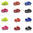 thumbnail image 2 of 2X Reflective Bands Arm Belt Armband Reflective Bands Outdoors Strap Elastic Wristband Reflector Safety for Night Walking Running Jogging Orange Red/4CM, 2 of 9