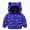 Blue, variant on DJDLJWCJ Unisex Baby Toddler Hooded Puffer Coat with Bear Ear Kids Winter Thick Warm Printed Jacket, Infant Boys Girls Zip Up Outerwear Navy Size 12M