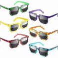 thumbnail image 2 of 6 Pcs Minecraft Mosaic Sunglasses Uv Protection For Children Outdoors, 2 of 3