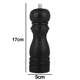 thumbnail image 2 of Salero y pimentero de madera con núcleo de cerámica, molinillo de pimienta y sal marina Manual recargable, 2 of 5