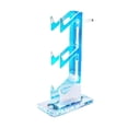 thumbnail image 1 of Soporte para controlador de juegos, soporte decorativo Premium para jugadores de escritorio, estante de exhibición Universal acrílico para auriculares 3 niveles, 1 of 8