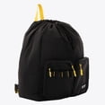 thumbnail image 2 of J World Mod Drawstring Backpack, Black/Yellow, 2 of 11