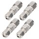 thumbnail image 5 of Accesorio de compresión de virola de 4 piezas Conector de mamparo recto de 2 toques Acero inoxidable 304Ф8x6 VoborMX herramienta, 5 of 8