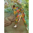 thumbnail image 2 of Degas, Edgar 19x24 Gold Ornate Wood Framed with Double Matting Museum Art Print Titled - Harlequin, 2 of 4