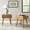 Seadrift, variant on 23" Wooden End Table with Charging Station and Tray Modern End Table for Living Room Black