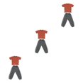 thumbnail image 2 of ZheElen Action Figurine Military Suits 12 Inch Accessories Style 6 3Set, 2 of 6