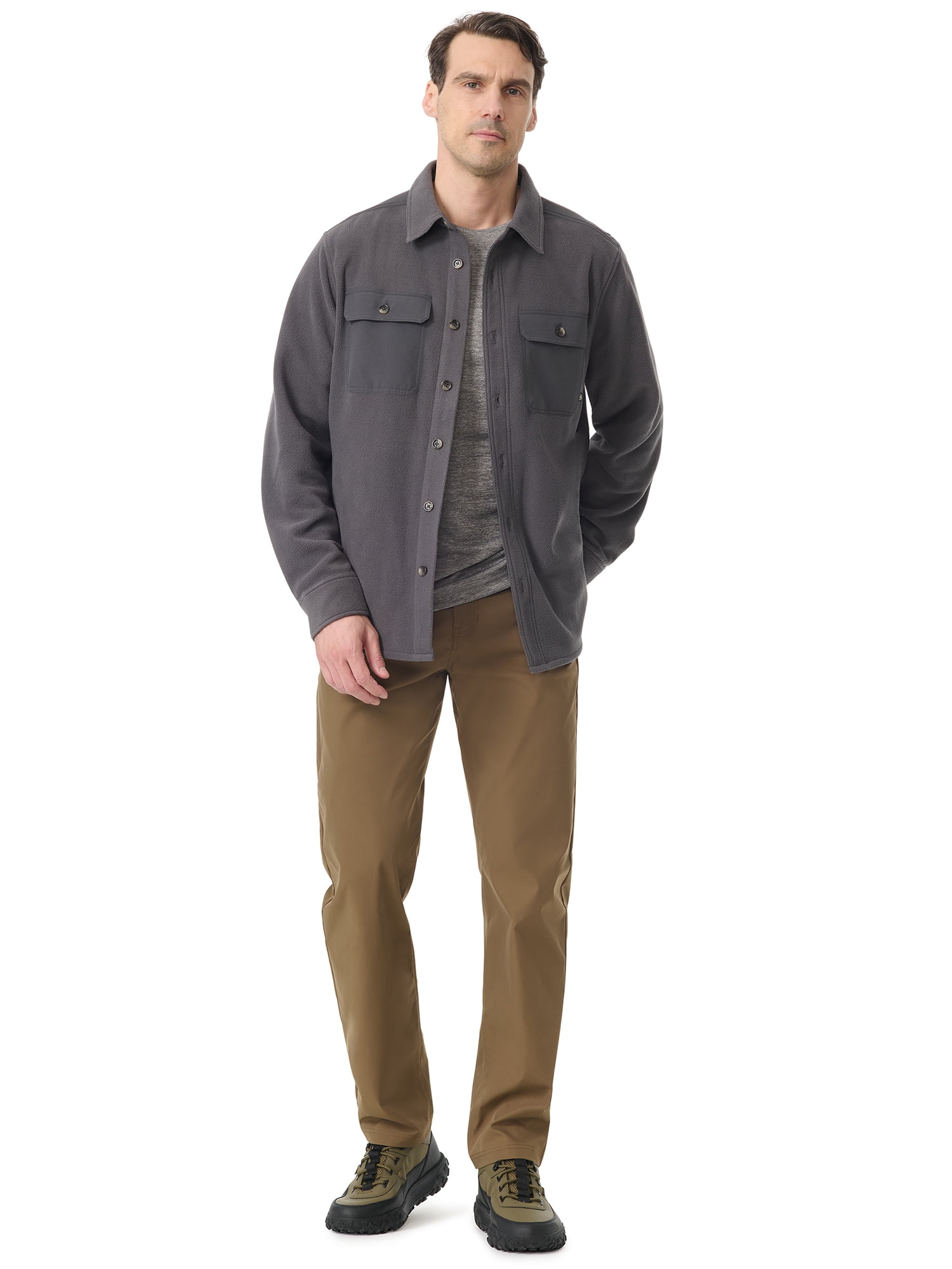 Bass & Co Men's Campfire Shacket, Sizes S-3XL
