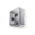 thumbnail image 3 of Thermaltake Core P6 TG Snow Edition Dual-Form Transformable/2-Way Layout ATX Mid Tower Computer Case CA-1V2-00M6WN-00, 3 of 18