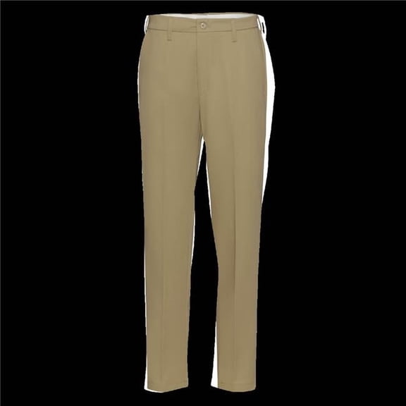 Bulwark PEW2KH-40-24 Mens Midweight Excel FR Work Pant, Khaki - 40 in. Waist - 24 in. Inseam