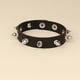 thumbnail image 2 of 6pcs Pu Leather Bracelet Punk Goth Studded Spike Rivet Buckle Wristband Cuff Bangle For Men Women, 2 of 5