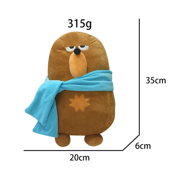 Duolingos plush Toy Cute Bear Doll Stuffed with Plush Animals To Give Children's Girlfriends Birthday Gifts and Home Decorations