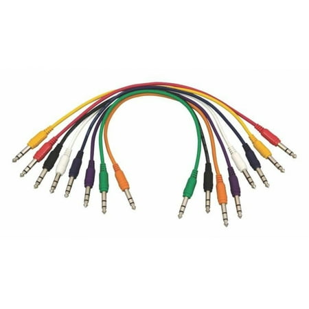 On-Stage PC18-17TRS-S Straight Patch Cables (TRS-TRS  8-pack) price history on PriceWatchPro
