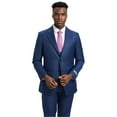 thumbnail image 4 of Men's Stacy Adams Sharkskin 3-Piece Suit, 4 of 4