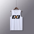 thumbnail image 4 of Camisetas de baloncesto para tiro, camisetas, chalecos de baloncesto para jóvenes, uniformes en blanco, camisetas personalizadas para correr, entrenamiento, gimnasio, camisetas sueltas, trajes, camise, 4 of 5