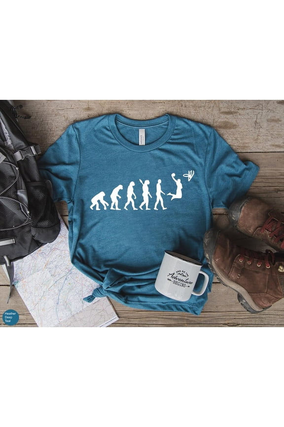 Basketball Shirt, Sport Shirt, Basketball Lover Shirt, For Boy Friend, Basketball Evolution Tee, Basketball Love, Basketball Player Tee Tshirt All Size S-5XL