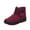 b_Watermelon Red Snow Boots, variant on Winter Snow Boots for Women Warm Waterproof Ankle Boots Fuzzy Fleece Lined Non-Slip Shoes Outdoor Comfortable Sneakers Black 41