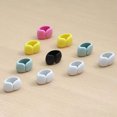thumbnail image 4 of High-quality Winding Buckle Data Line Storage 2.5cm × 3.2cm × 1.3cm Headphone Cable Arrangement Pvc Wire Control Tools Smooth 3g Sakura Pink, 4 of 6