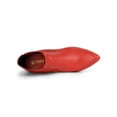 thumbnail image 4 of BLISSFUL STEP Bottes Chelsea à Talon Aiguille à Bout Pointu pour Femmes Rouge 7, 4 of 8