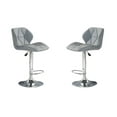 thumbnail image 1 of Heavenly Collection Tissu Gris Tabouret Réglable, 1 of 7
