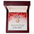 thumbnail image 1 of To My Wife You're My Girl Infinity Knot Necklace Message Card, 1 of 7