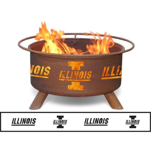 Patina Products  University of Illinois Fire Pit