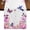 White, variant on Pink Flower Burlap Cotton Table Runner 13x36 Inches Short, Spring Floral Butterflies Birds Elegant Pastoral Farmhouse Table Runners, Outdoor Dining Tablecloths Decor for Baby Shower/Party/Wedding
