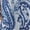 Blue / White, variant on Strapless Paisley Maxi Dress Cover-Up Swimsuit