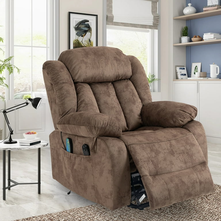 Kiertl Large Power Lift Chairs Recliners for Elderly with Massage and  Heater, Extra Wide Overstuffed Lift Recliner, Big Seat Cushion, High Back,  OKIN