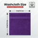 thumbnail image 3 of Toallitas Infinitee Xclusives Luxury, 100% algodón [13 x 13] 12 unidades, 3 of 7