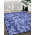 thumbnail image 2 of Ahgly Company Indoor Rectangle Patterned Sky Blue Dress Blue Area Rugs, 3' x 5', 2 of 6