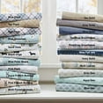 thumbnail image 1 of True North par Sleep Philosophy Ensemble de Draps en Flanelle Douillette Multi Paresseux Très Grand, 1 of 5