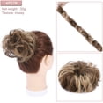 thumbnail image 2 of Chouchous Chignon Cheveux Riches Choix Chouchous Cheveux 100 % Humains Extensions Chignon 32g Enveloppant Beigne Ébouriffé Chignon pour Femmes Filles, 2 of 7