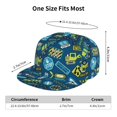 thumbnail image 6 of Sigee Machinery Road Construction Print Men Women Fashion Baseball Cap,Unisex-Adults,Classic Adjustable Plain Hat, 6 of 9