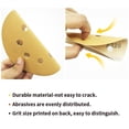 thumbnail image 3 of SPEEDWOX 50 Pcs 5 inch 8 Hole Sanding Discs 220 Grit Dustless Hook and Loop Sandpaper for Random Orbital Sander Yellow Finishing Discs for Automotive Woodworking, 3 of 7