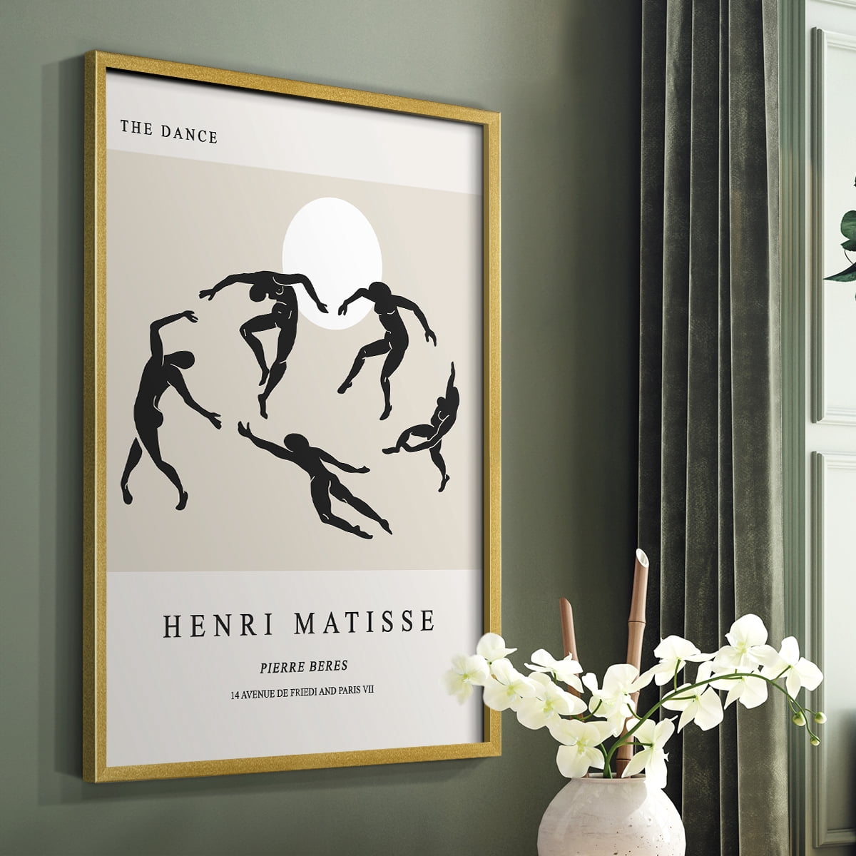 Matisse XCII Framed Print - Solid Wood