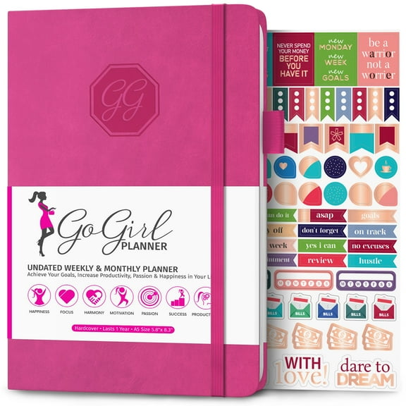 GoGirl Weekly Planner - A5