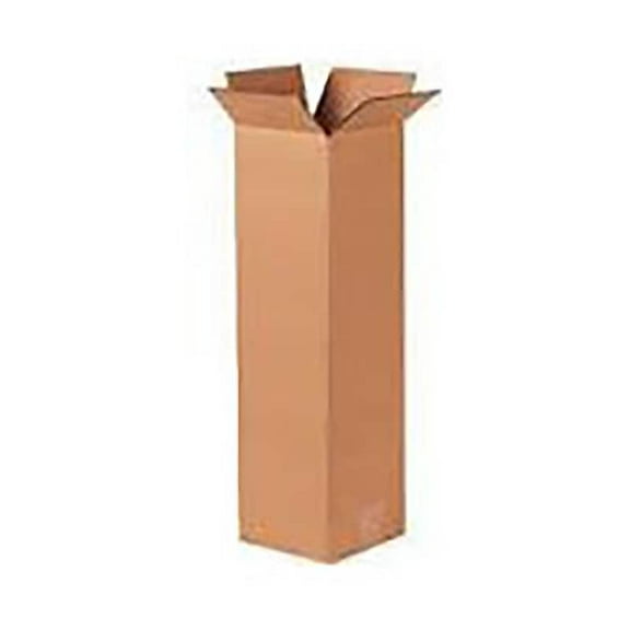 The Packaging Wholesalers Corrugated Kraft Box 18" x 18" x 18" - 25/Bundle 500/Bale BS181818