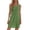 Z-Green54, variant on JIAYUE Women's Dress Above Knee Casual Bodycon Slim Fit Sleeveless Round Neck Summer Party Clubwear Elegant Stretchy Solid Color Tunic Classic Female Dresses