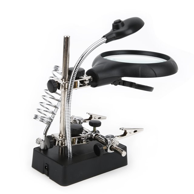 Lupa de escritorio Bling Bling con soporte 2.5 7.5 10 aumentos