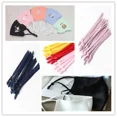 thumbnail image 5 of Banda elástica para mascarilla de 10 a 12 cm, banda elástica colorida para mascarilla de 15 cm, cinturón de cuerda para mascarilla, gancho ajustable para la oreja, accesorios de costura, 50/100 piezas, 5 of 5