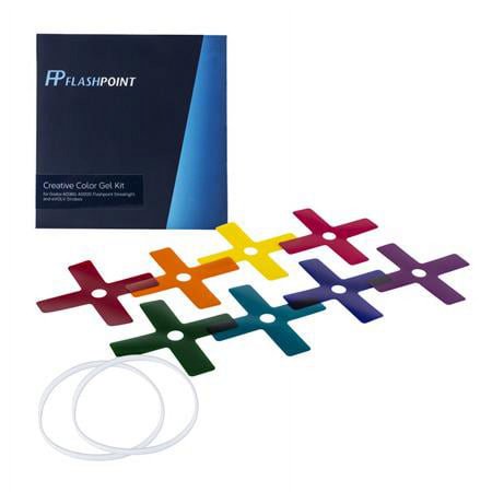 UPC: 0192223081154 | Creative Color Gel Kit for Flashpoint Streaklight  eVOLV and Godox AD360  AD200 Strobes